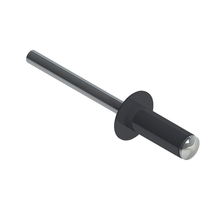 Заклёпка вытяжная Daxmer 4,0х10 RAL 7015 (750шт) сталь/сталь